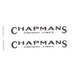 SA-T249 - CHAPMANS FREIGHT LINES TRAILER - HO SCALE