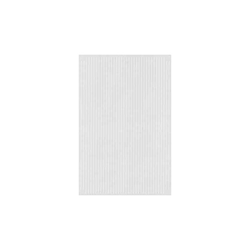 MICROSCALE DECAL PS-1-1/64 - WHITE 1/64" STRIPES