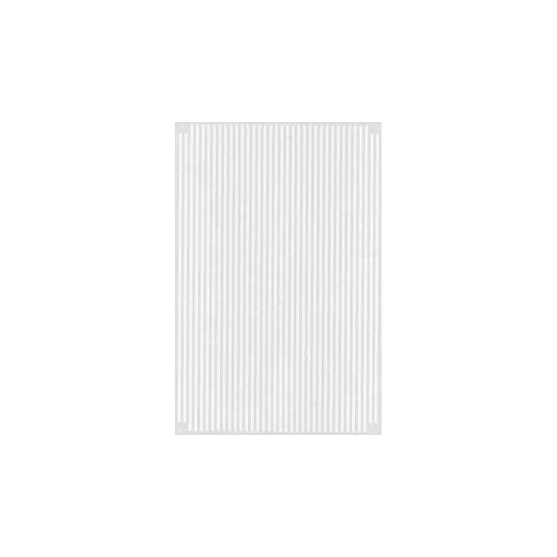 MICROSCALE DECAL PS-1-1/16 - WHITE 1/16" STRIPES
