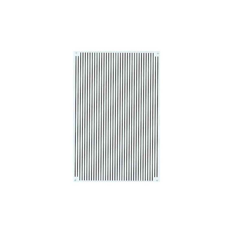 MICROSCALE DECAL PS-2-1/32 - BLACK 1/32" STRIPES
