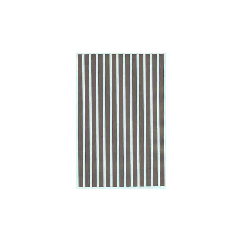 MICROSCALE DECAL PS-3-1/4 - GOLD 1/4" STRIPES