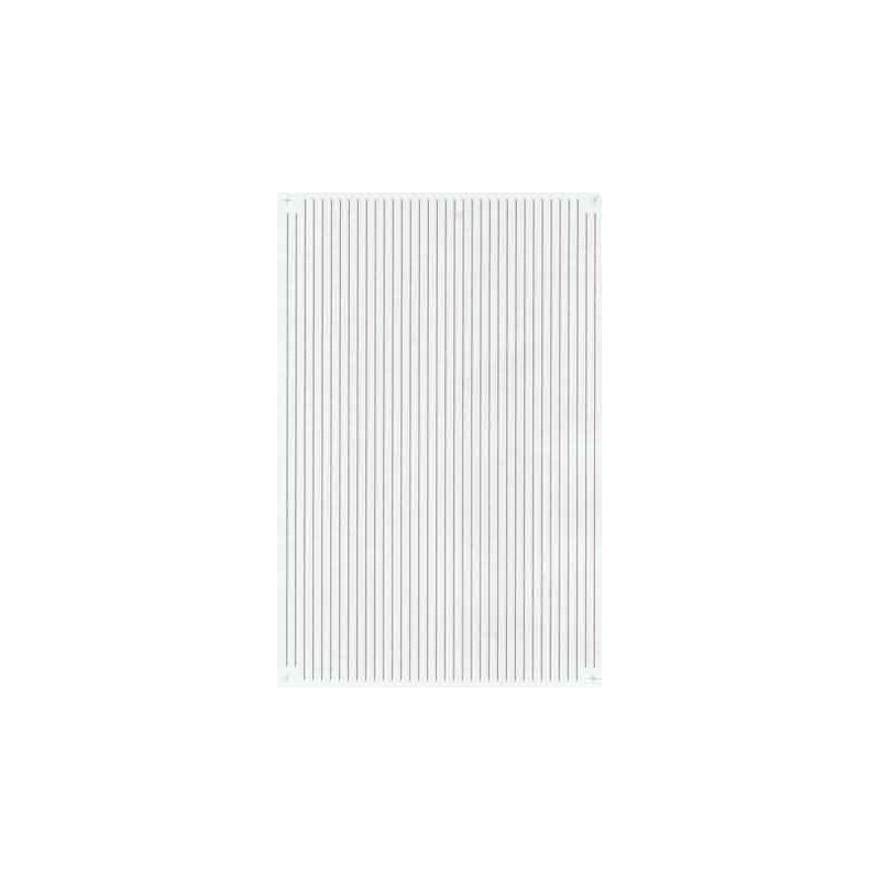 MICROSCALE DECAL PS-4-1/64 - SILVER 1/64" STRIPES