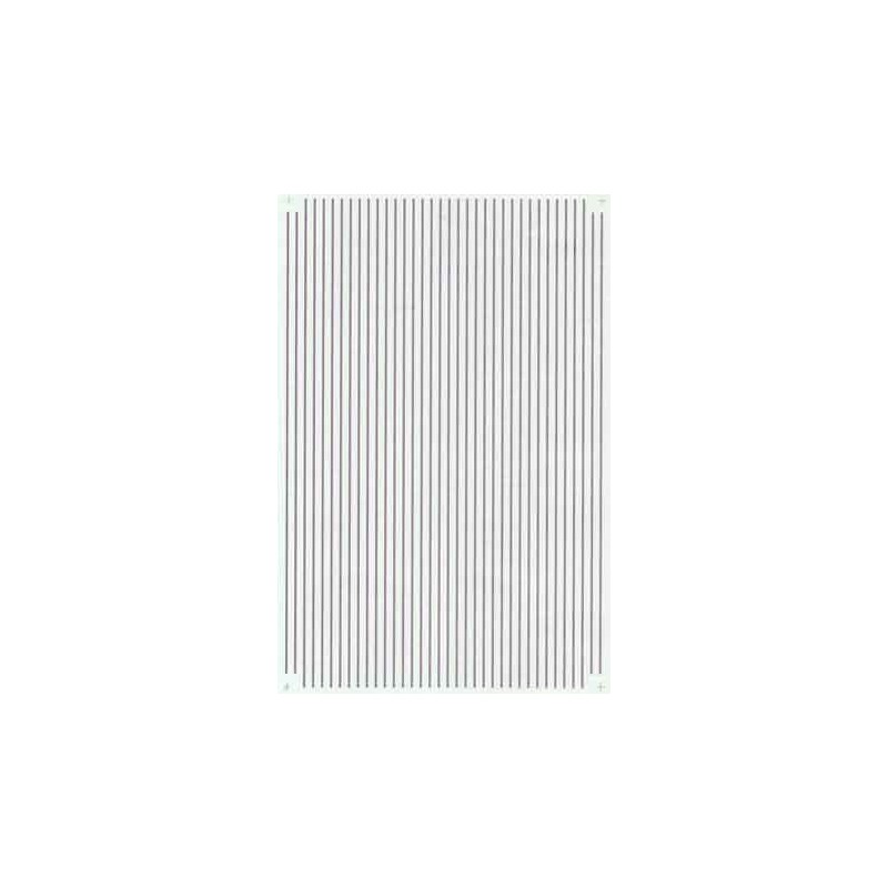 MICROSCALE DECAL PS-4-1/32 - SILVER 1/32" STRIPES