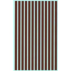 MICROSCALE DECAL PS-5-1/4 - RED 1/4" STRIPES