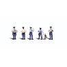WOODLAND A2736 PAINTED FIGURES - POLICEMEN - O SCALE