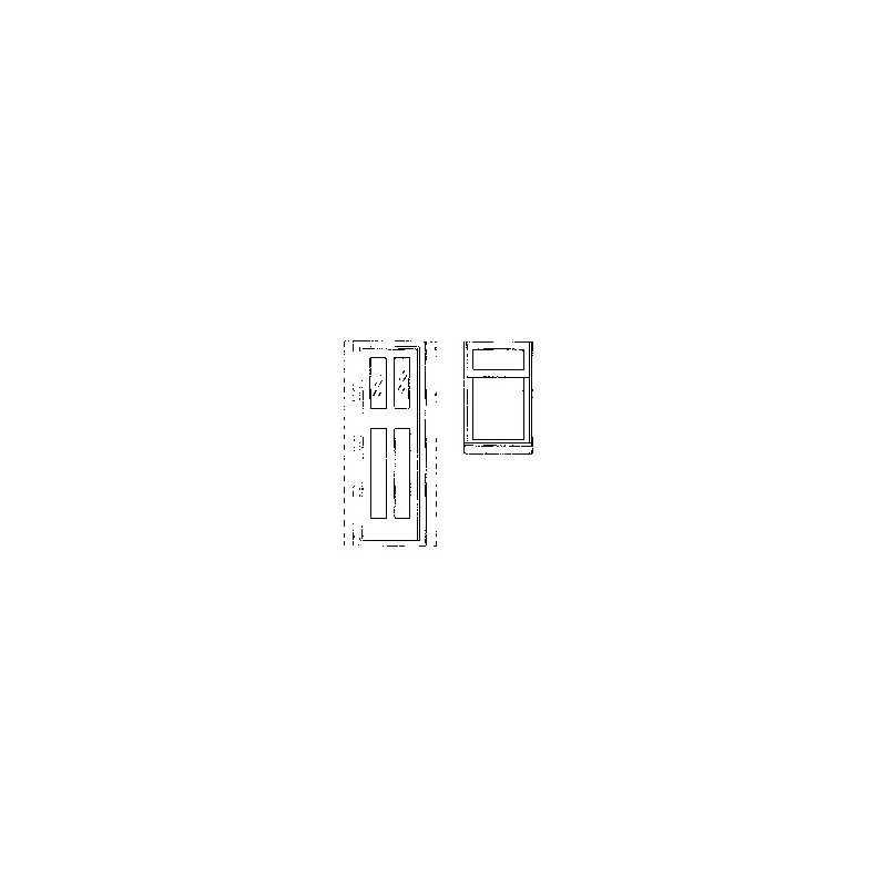 GRANDT LINE 52 - C&S CABOOSE WINDOW & DOOR SET - O SCALE
