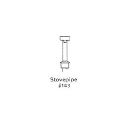 GRANDT LINE 143 - CABOOSE STOVEPIPE  - O SCALE
