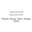 GRANDT LINE 3524 - ENGINE HOUSE DOOR HINGES - O SCALE