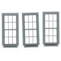GRANDT LINE 3763 - 38" X 86" 6/6 DOUBLE HUNG WINDOW - O SCALE