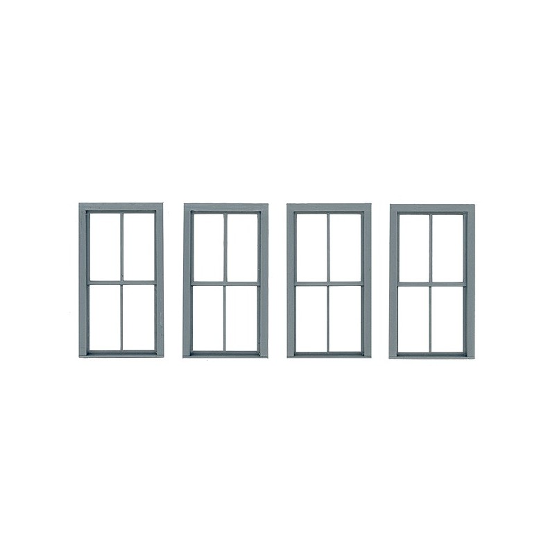 GRANDT LINE 3768 - 38" X 78" 2/2 DOUBLE HUNG WINDOW - O SCALE