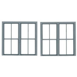 GRANDT LINE 3769 - 78" X 78" 2/2 DOUBLE HUNG WINDOW - O SCALE