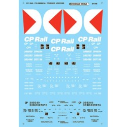 MICROSCALE DECAL 60-706 - CANADIAN PACIFIC COVERED HOPPERS - N SCALE