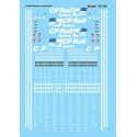 MICROSCALE DECAL 60-754 - CANADIAN PACIFIC DIESEL LOCOMOTIVES - N SCALE