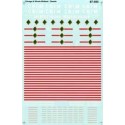 MICROSCALE DECAL 60-595 - CHICAGO & ILLINOIS MIDLAND DIESEL LOCOMOTIVES - N SCALE