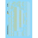 MICROSCALE DECAL 60-933 - NEW YORK CENTRAL PASSENGER CARS - N SCALE