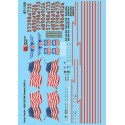 MICROSCALE DECAL 60-1150 - UNION PACIFIC DIESEL LOCOMOTIVES - N SCALE