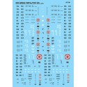MICROSCALE DECAL 87-739 - NORTH AMERICAN CHEMICAL HOPPERS - HO SCALE