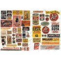 JL INNOVATIVE - 178 - PAINT & CONSUMER SIGNS - 1940s-1950s - HO SCALE