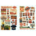 JL INNOVATIVE - 183 - FARM IMPLEMENT / FEED & SEED POSTERS 1940s AND 1950s - HO SCALE