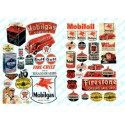 JL INNOVATIVE - 184 - GAS STATION & OIL POSTERS AND SIGNS 1940s AND 1950s - HO SCALE