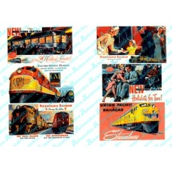 JL INNOVATIVE - 187 - RAILROAD THEMED BILLBOARDS 1940s AND 1950s - HO SCALE