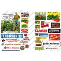 JL INNOVATIVE - 296 - FARM & TRACTOR SIGNS - 1940s - 1950s - HO SCALE