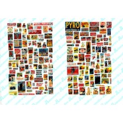JL INNOVATIVE - 322 - COUNTRY STORE SIGNS - 1930s - 1950s - HO SCALE
