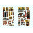 JL INNOVATIVE - 406 - UNCOMMON & UNUSUAL SOFT DRINK SIGNS - 1940s - 1950s - HO SCALE