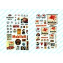 JL INNOVATIVE - 485 - MOBIL GAS STATION SIGNS - HO SCALE