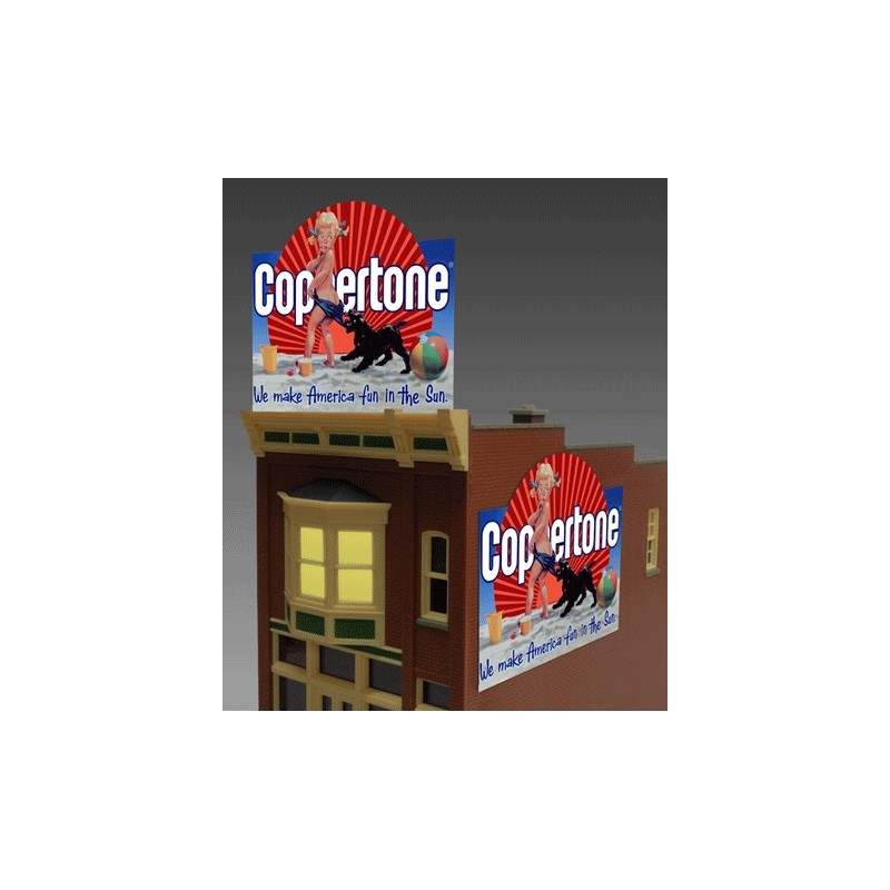 MILLER 1062 - NEON SIGN - COPPERTONE SIGN - SMALL