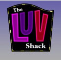 MILLER 4482 - NEON SIGN - LUV SHACK SIGN - SMALL