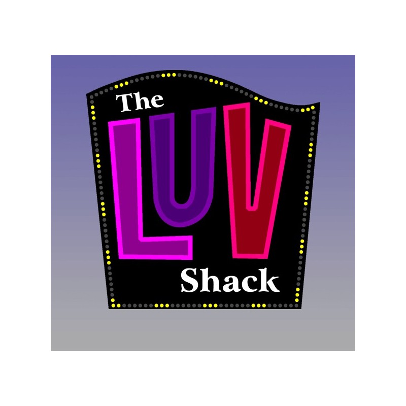 MILLER 4482 - NEON SIGN - LUV SHACK SIGN - SMALL