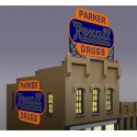MILLER 7582 - NEON SIGN - REXALL - SMALL